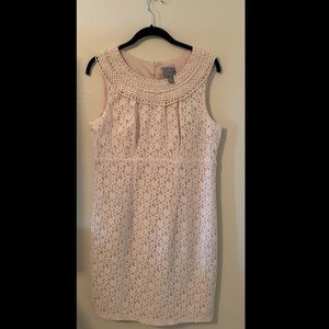 Rabbit Rabbit Rabbit Elegant Cream Lace Dress